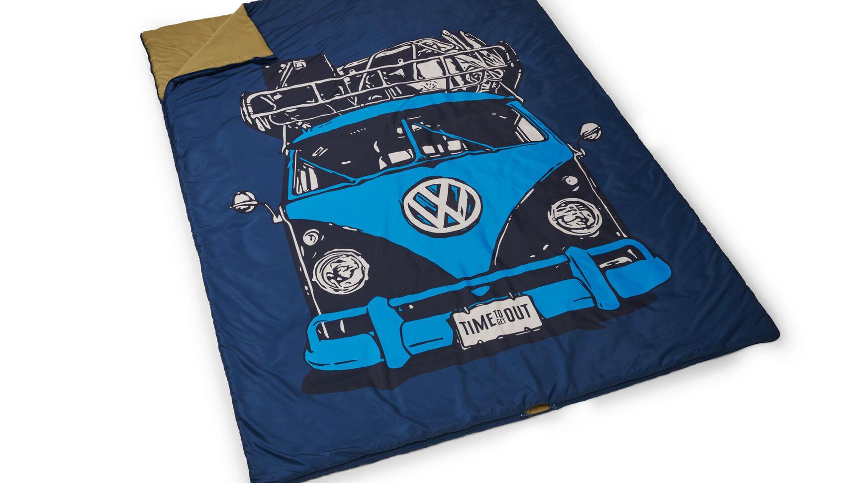 VW Heritage Schlafsack mit T1 Bulli Motiv