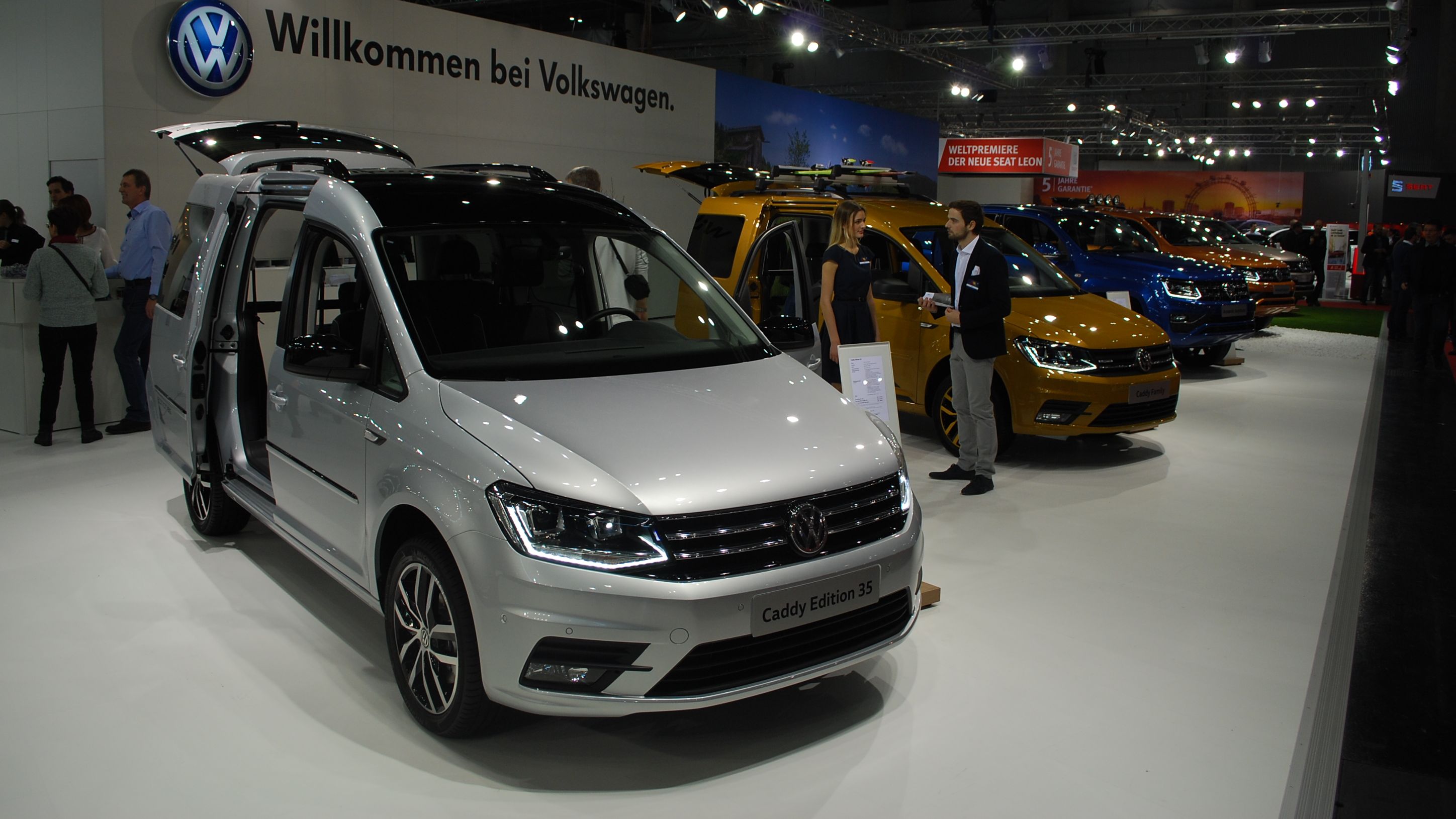 VW Nutzfahrzeuge Modelle - Caddy, Amarok