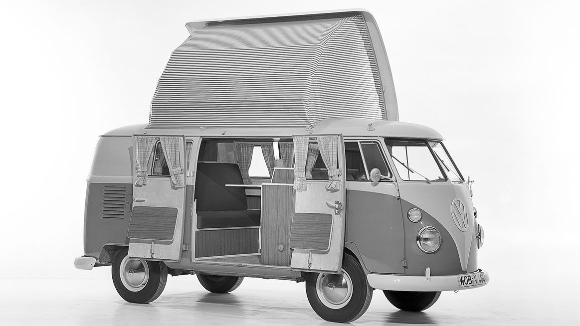 VW T1 Bulli mit Westfalia Camping-Ausstattung