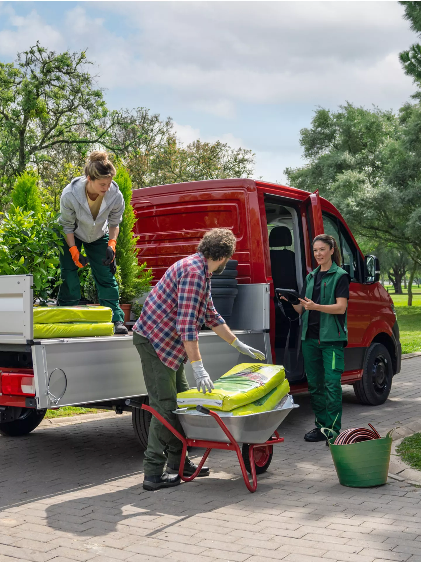 Crafter Pritschenwagen Ladefläche.