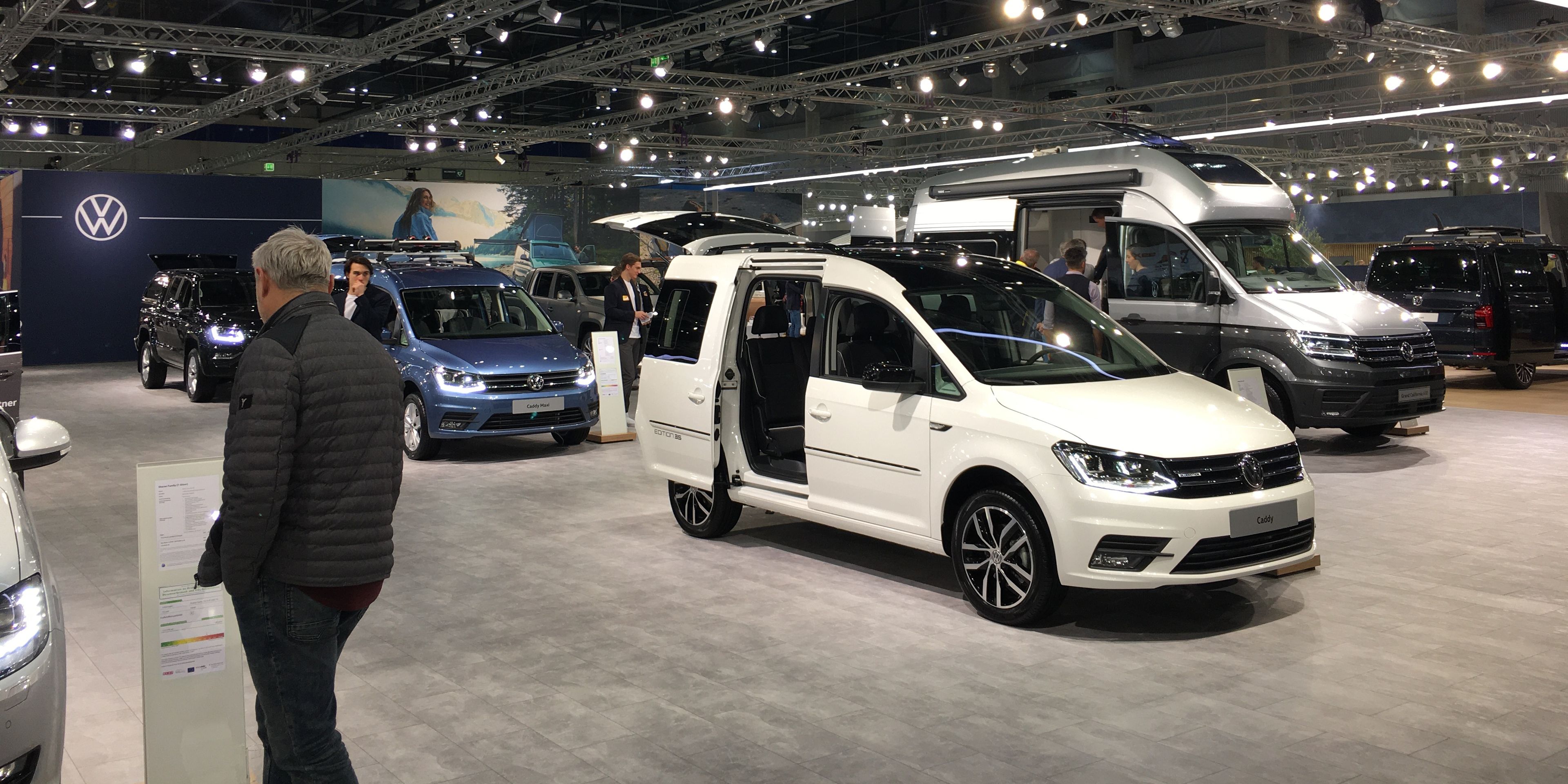 VW Nutzfahrzeuge ausgestellt auf der Vienna Autoshow