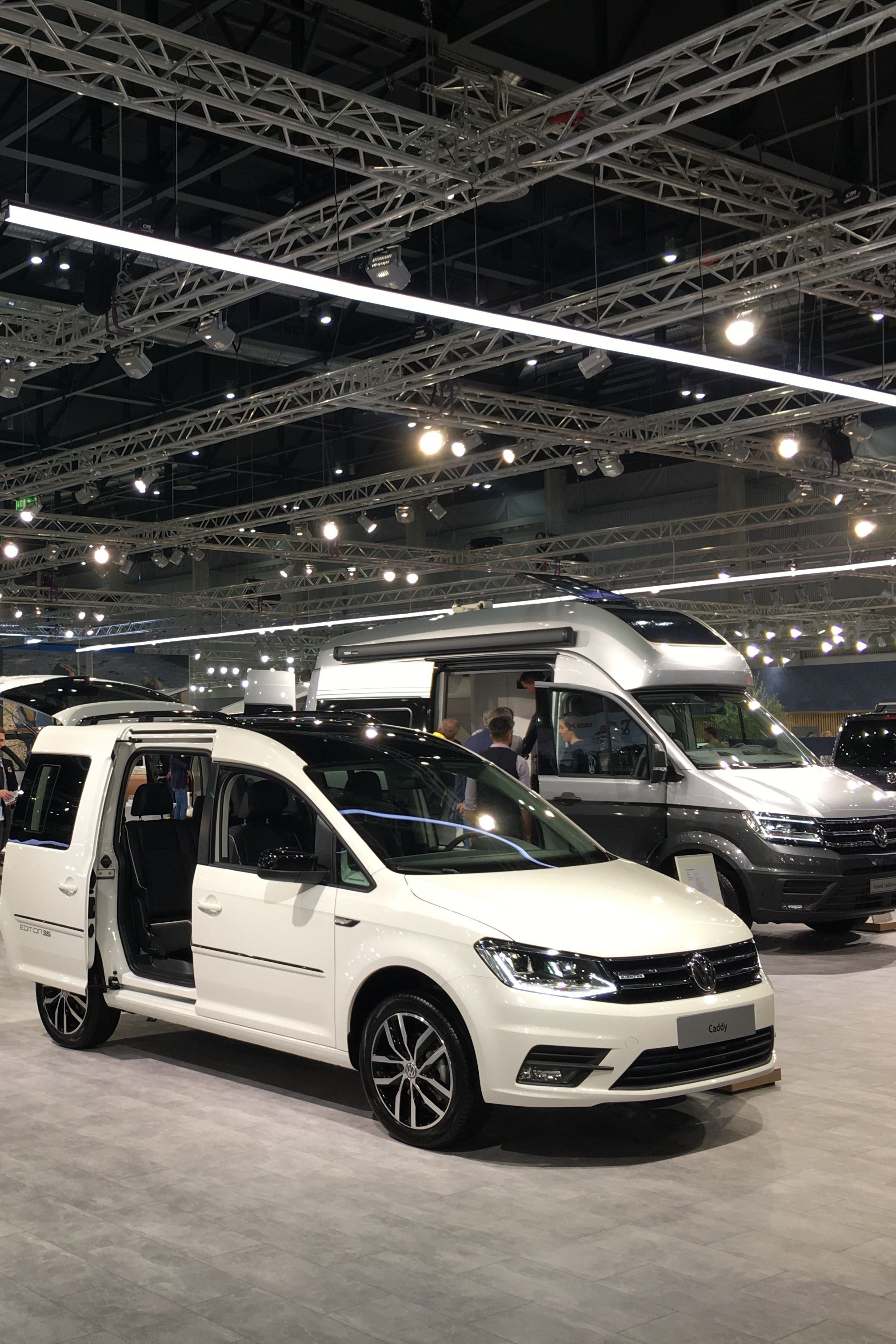 VW Nutzfahrzeuge ausgestellt auf der Vienna Autoshow