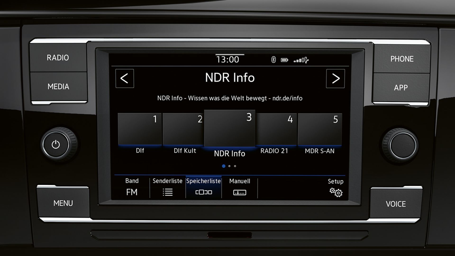 Radiosystem "Composition Colour" des VW California 6.1