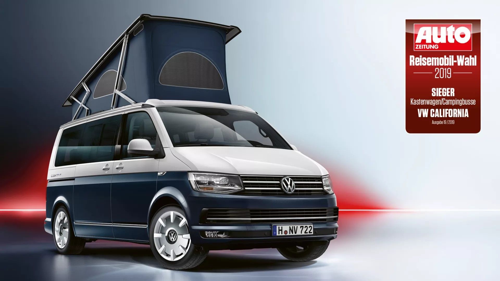 Reisemobil-Wahl Kastenwagen / Campingbusse 2019: Der VW California 6.1