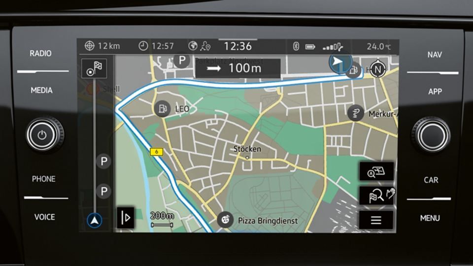 Navigationssystem "Discover Media" des VW California 6.1