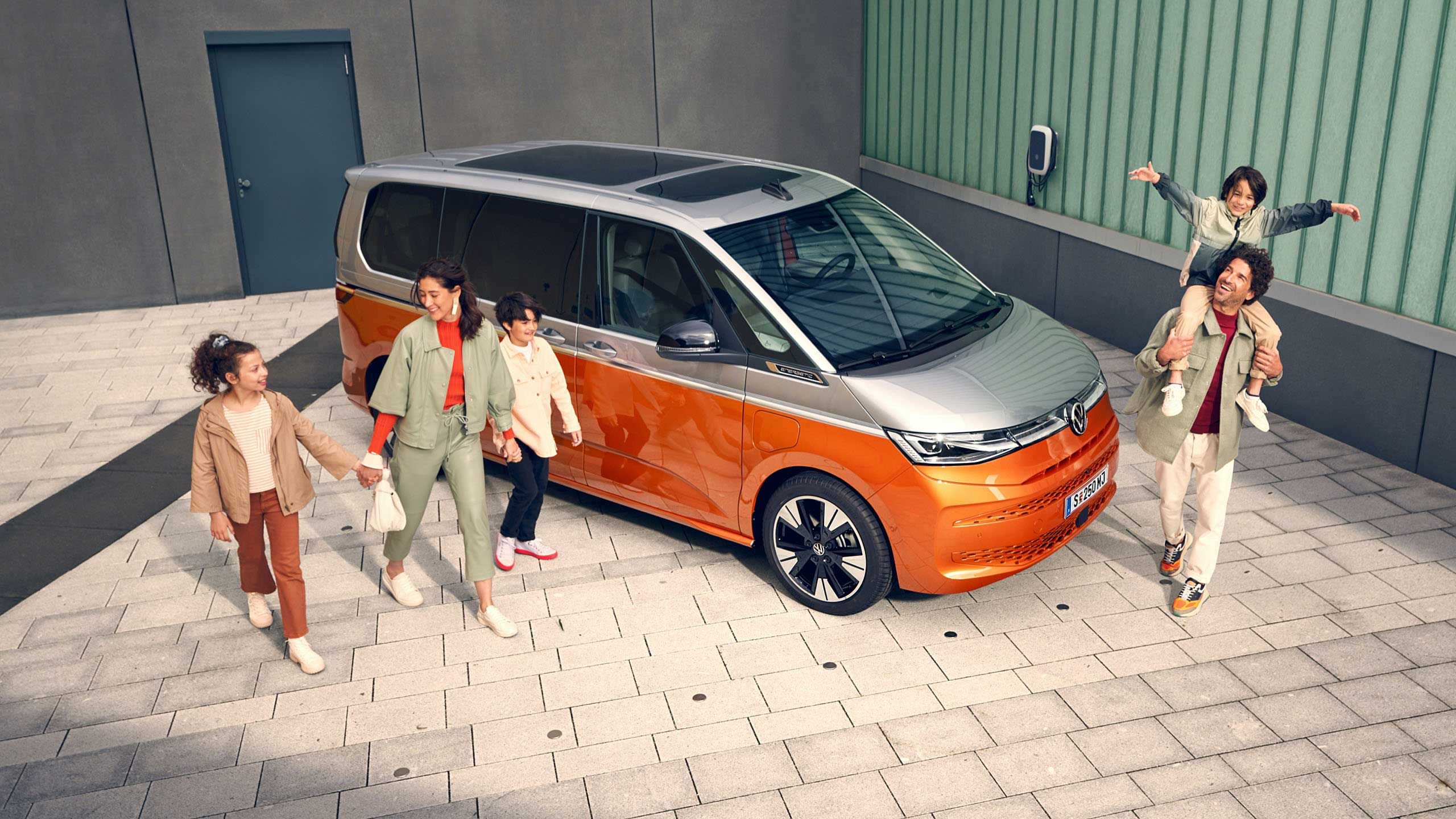 Volkswagen Multivan - Blick von oben