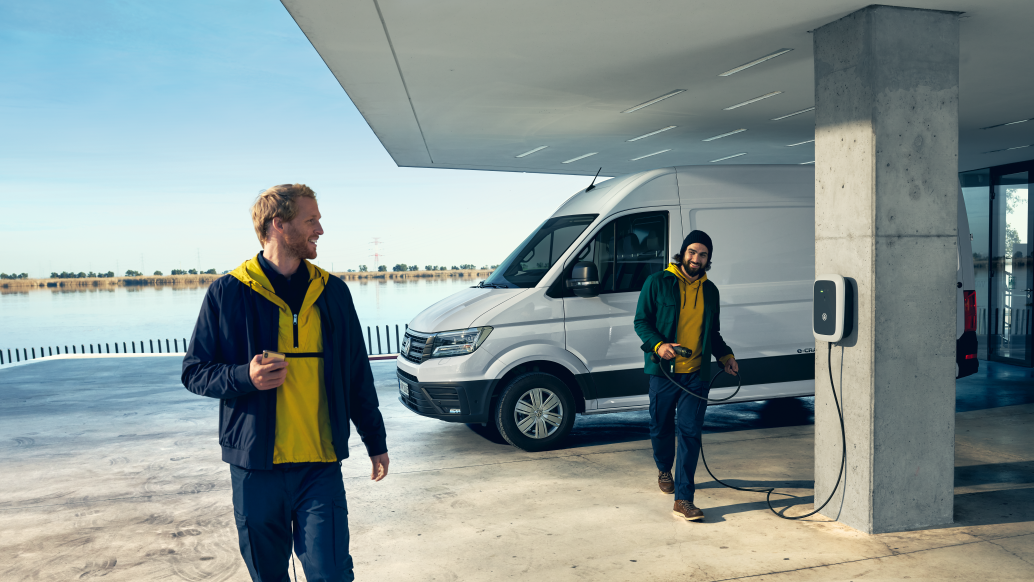 VW e-Crafter wird geladen