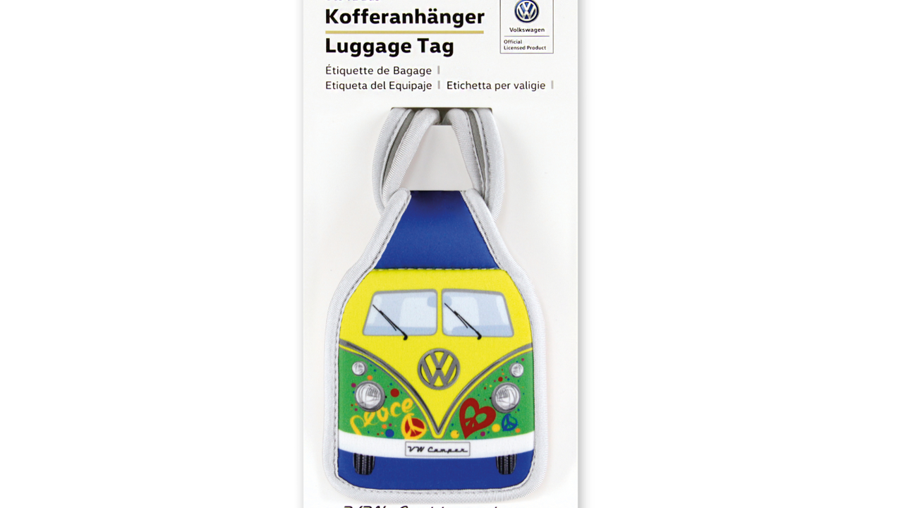 VW Bulli Kofferanhänger aus Neopren