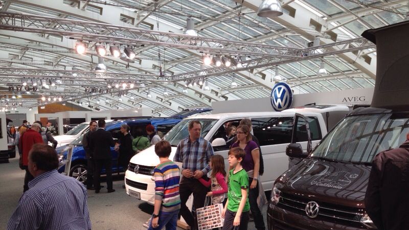 Messestand VW Nutzfahrzeuge Linz